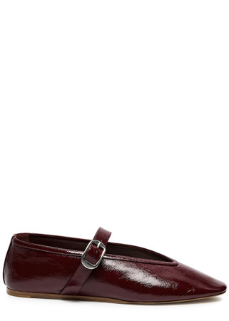 LE MONDE BERYL Stella patent leather ballet flats | Harvey