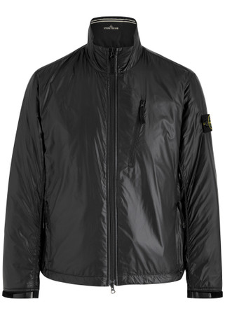 STONE ISLAND Logo padded shell jacket | Harvey Nichols