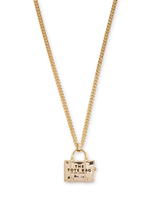 MARC JACOBS The Tote Bag charm necklace | Harvey Nichols