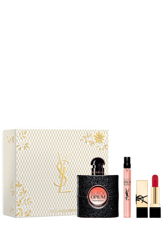 YVES SAINT LAURENT Black Opium Eau De Parfum Deluxe Gift Set 50ml
