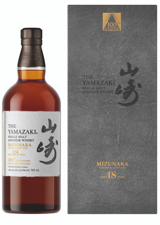 YAMAZAKI 18 Year Old Mizunara 100th Anniversary Single Malt Whisky