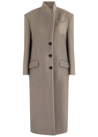 コート THE ATTICO FW25 COAT (WCC00084WWV058AA 100) THE ATTICO Wool-blend coat | Harvey Nichols