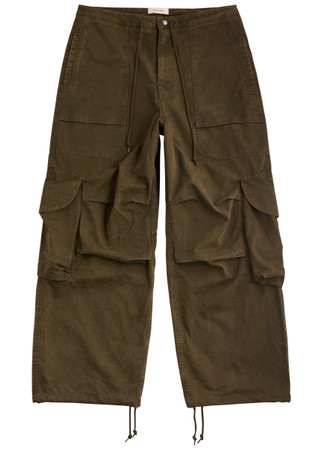 ENTIRE STUDIOS Freight wide-leg cotton cargo trousers | Harvey Nichols