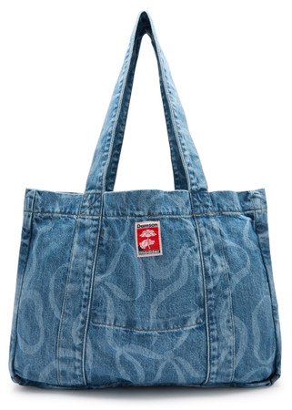 DAMSON MADDER Bagin printed denim tote | Harvey Nichols