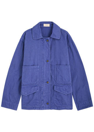 THE ROW Jolene twill jacket | Harvey Nichols