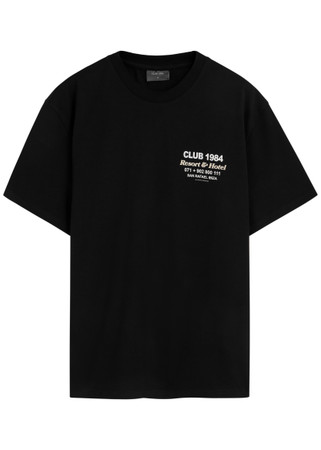 CLUB 1984 Elvissa Palm printed cotton T-shirt | Harvey Nichols