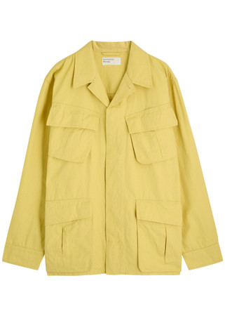UNIVERSAL WORKS Jungle linen-blend overshirt jacket | Harvey Nichols