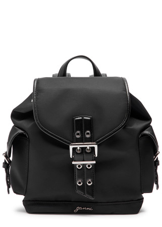 GANNI Bucky nylon backpack | Harvey Nichols GANNI Bucky nylon backpack | Harvey Nichols