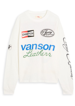CHERRY LOS ANGELES Mesh Moto cotton-mesh T-Shirt | Harvey Nichols