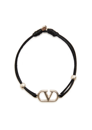 VALENTINO GARAVANI VLogo cord bracelet | Harvey Nichols