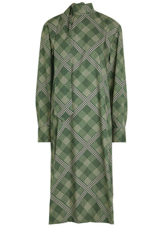 DRIES VAN NOTEN Doddy printed cotton-poplin midi dress | Harvey