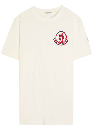MONCLER Logo cotton T-shirt | Harvey Nichols MONCLER Logo cotton T-shirt | Harvey Nichols