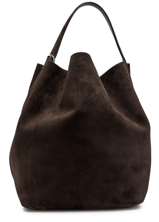 TOTEME Belted suede tote | Harvey Nichols