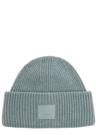 ACNE STUDIOS Pana Face wool-blend beanie | Harvey Nichols