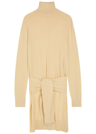 TOTEME Double-sleeve wool and silk-blend top | Harvey Nichols