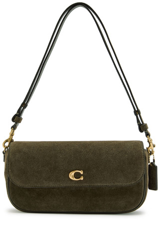 バッグ COACH 65th Suede One-Shoulder Bag 54251_OLIV_1__34051.1760949845