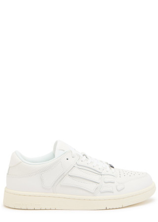 AMIRI Skel Top Low panelled leather sneakers | Harvey Nichols