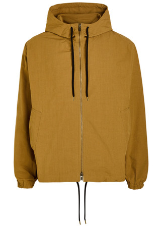 STUDIO NICHOLSON ベージュ オーバーサイズパーカー AW17 M STUDIO NICHOLSON Avon hooded cotton-blend anorak jacket | Harvey