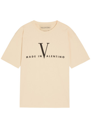 VALENTINO GARAVANI Logo-print cotton T-shirt | Harvey Nichols