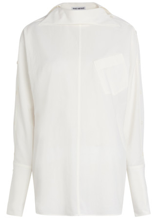 ISSEY MIYAKE Odd 2 cotton shirt | Harvey Nichols
