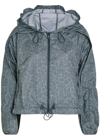 ADIDAS X STELLA MCCARTNEY Printed hooded shell jacket | Harvey Nichols