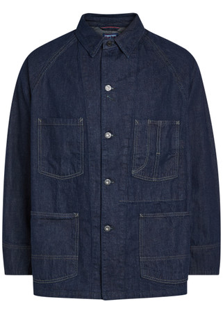 BLUE BLUE Japan denim jacket | Harvey Nichols BLUE BLUE Japan denim jacket | Harvey Nichols