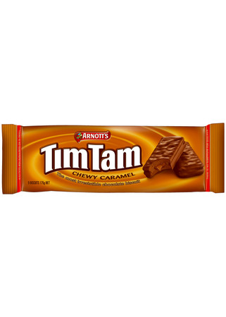 ARNOTT S Tim Tam Chewy Caramel Biscuits 175g Harvey Nichols