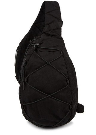 C.P. COMPANY KIDS Black nylon cross-body bag | Harvey Nichols