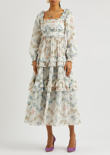 Frida Jonsven Floral Embroidered Tulle Gown — UFO No More