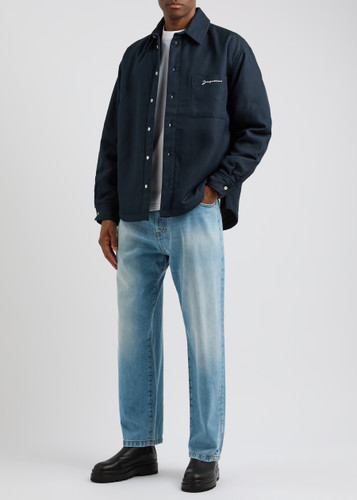 JACQUEMUS La Chemise Boulanger padded overshirt | Harvey Nichols