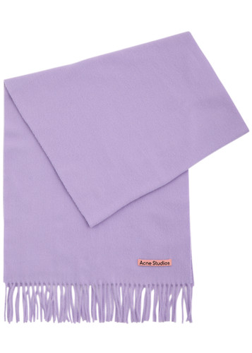 ACNE STUDIOS Canada fringed wool scarf Harvey Nichols
