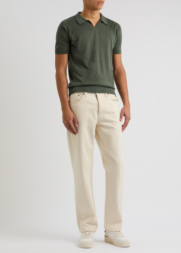 トップス JOHN SMEDLEY Donnelly Skipper Collar JOHN SMEDLEY セーター ニット DONNELLY コットン スキッパー