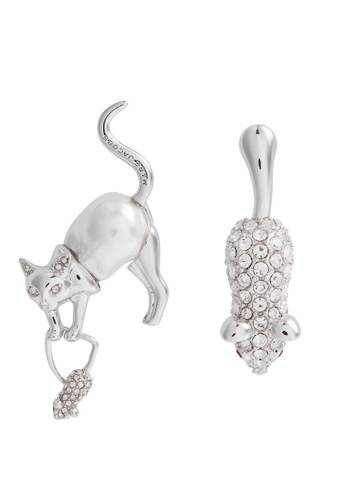 ブレスレット Cats Out Of The Bag Bracelet - Marc Jacobs - l - Silver Marc Jacobs Silver 'Cats Out of the Bag' Charm Bracelet Marc