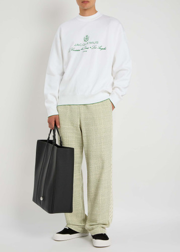 JACQUEMUS La Maille Venice cotton-blend jumper | Harvey Nichols