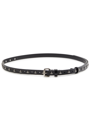 VIVIENNE WESTWOOD Alex Orb Studs leather belt | Harvey Nichols
