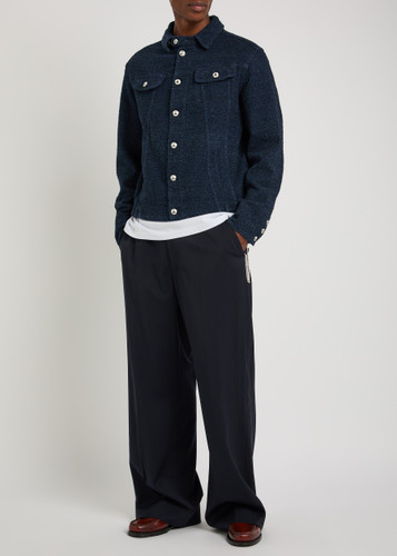 VIVIENNE WESTWOOD Stormrider bouclé cotton-blend jacket | Harvey