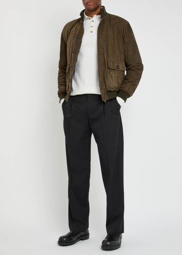 VALSTAR Valstarino quilted suede jacket | Harvey Nichols