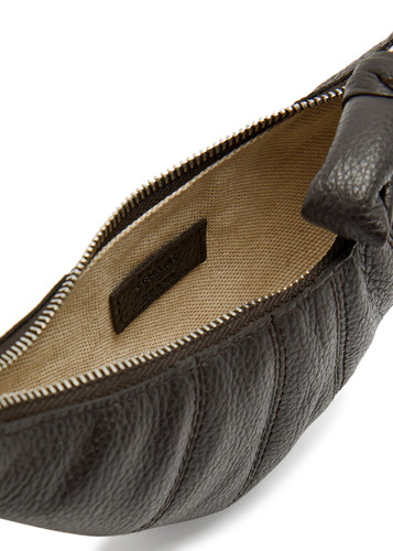 LEMAIRE Croissant leather cross-body coin purse | Harvey Nichols