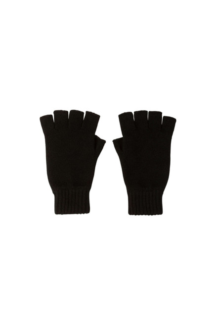 JOHNSTONS OF ELGIN-Womens fingerless cashmere gloves