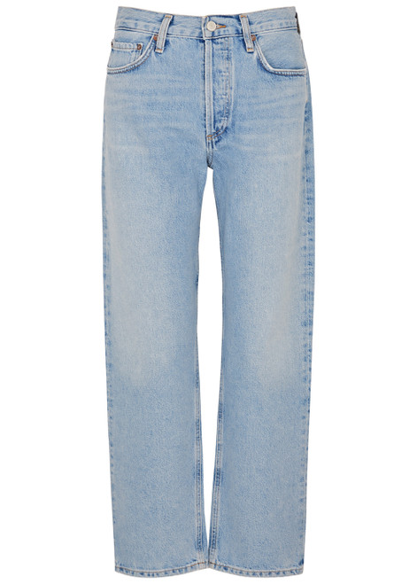 AGOLDE-Wyman light blue straight-leg jeans