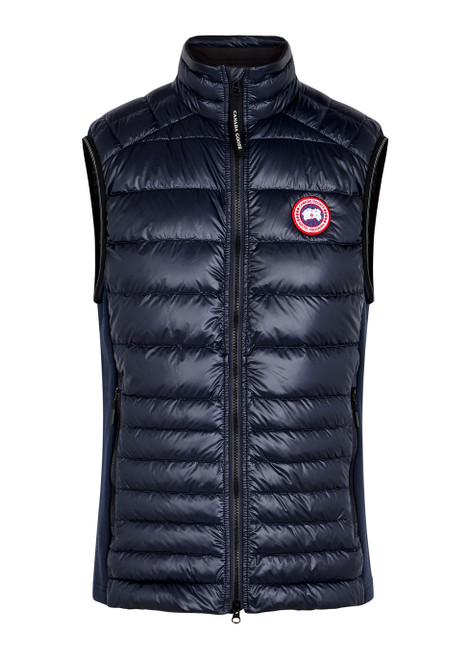 CANADA GOOSE-Hybridge Lite navy quilted shell gilet