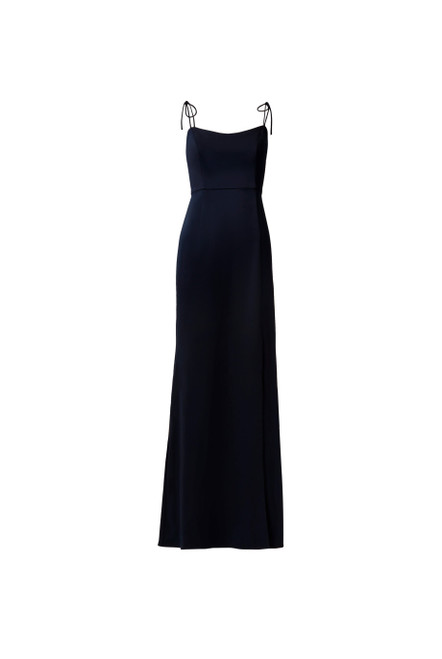 ADRIANNA PAPELL-Satin crepe gown