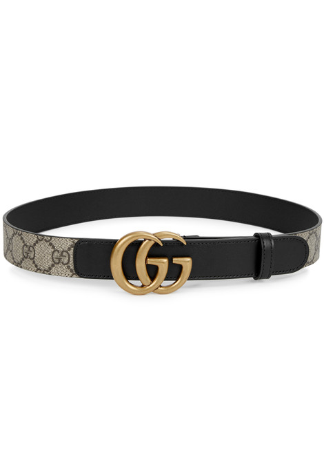 GUCCI-GG Supreme monogrammed belt