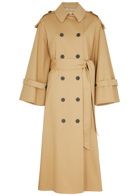 BY MALENE BIRGER-Alanis stretch-cotton trench coat 