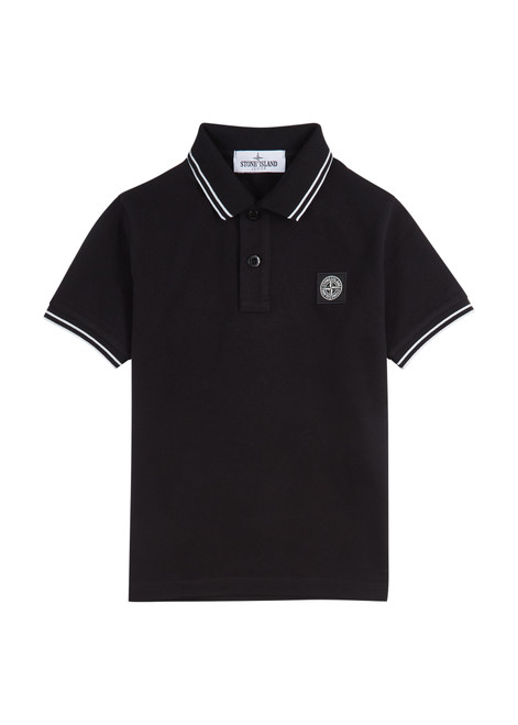 STONE ISLAND-KIDS Stretch-cotton polo shirt (6-8 years)