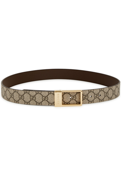 GUCCI-GG Supreme monogrammed belt