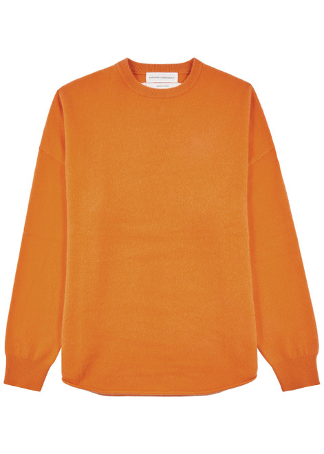 EXTREME CASHMERE-N°53 Crew Hop cashmere-blend jumper