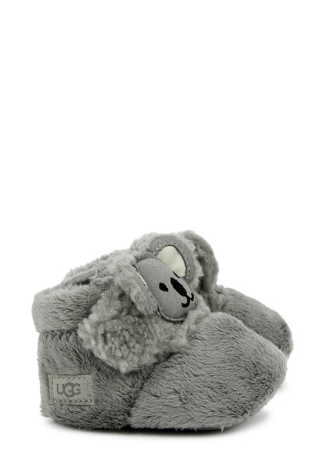 UGG-Bixbee Koala grey faux fur boots