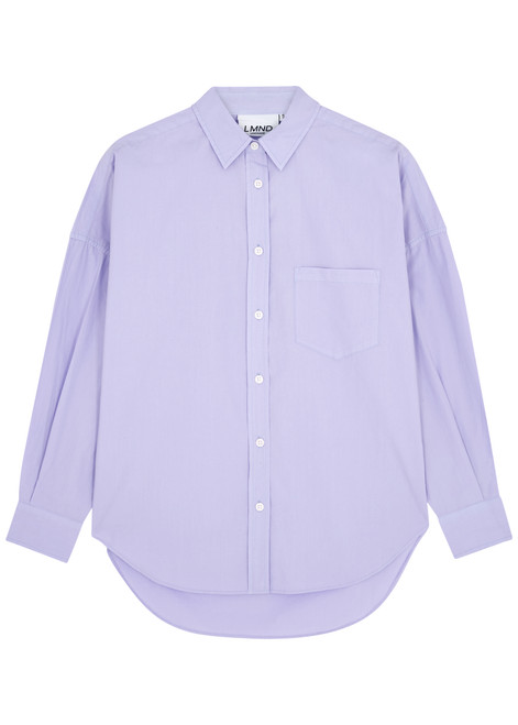 LMND LEMONADE-Chiara cotton-poplin shirt