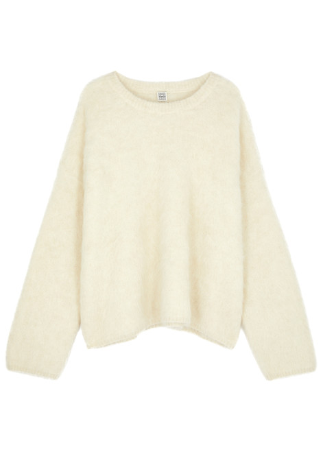 TOTEME-Brushed alpaca-blend jumper 